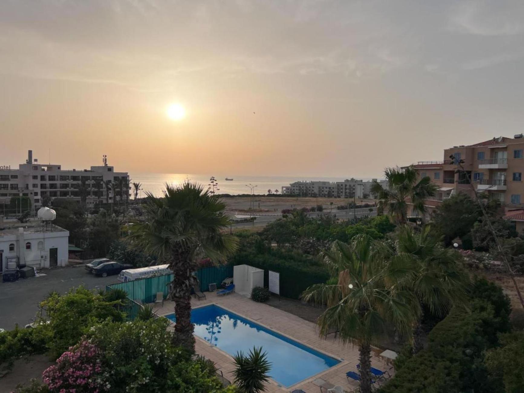 H&O Diamond Complex Sea View Apartment Pafos Dış mekan fotoğraf